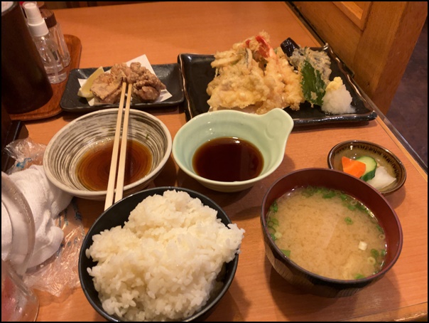 庄や　天ぷら定食