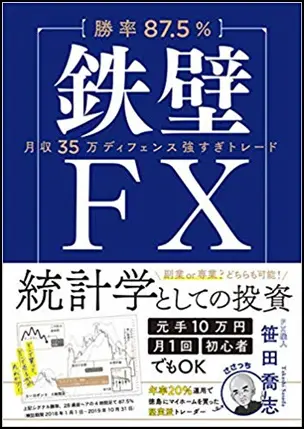 笹田喬志ささっち氏「鉄壁FX」書籍本出版！内容と評判は？